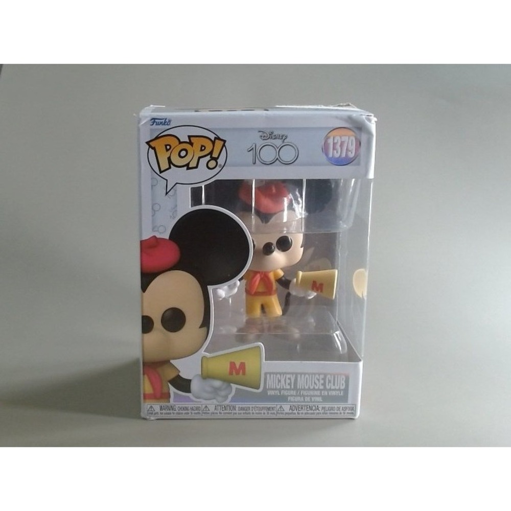 Funko Pop Disney 100 Mickey Mouse Club 1379 Vinyl Figure Anniversary Box Damage